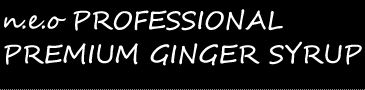 n.e.o professional premium ginger ale